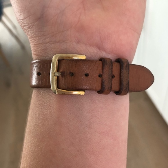 Kate Spade Gold & Leather Watch - Picture 2 of 4